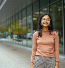 MIT senior Anushree Chaudhuri wants to make sure the transition to cleaner technologies is not only more sustainable, but also more just.
