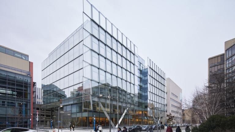 Situated in the heart of campus on Vassar Street, the central location of the MIT Schwarzman College of Computing building will help form a new cluster of connectivity across a spectrum of disciplines in computing and artificial intelligence at MIT.