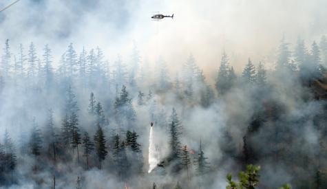 As the Earth’s climate changes, larger and longer-burning wildfires are sending smoke farther from their source, often to places that are unaccustomed to the exposure.