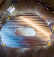 In MIT’s Plasma Science and Fusion Center, the new magnets achieved a world-record magnetic field strength of 20 tesla for a large-scale magnet.