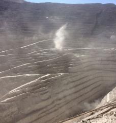 The Chuquicamata copper mine in the north of Chile
