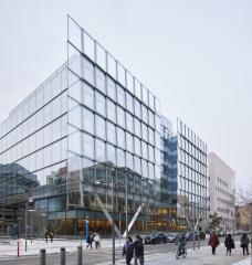 Situated in the heart of campus on Vassar Street, the central location of the MIT Schwarzman College of Computing building will help form a new cluster of connectivity across a spectrum of disciplines in computing and artificial intelligence at MIT.